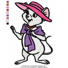 The Rescuers 12 Embroidery Designs
